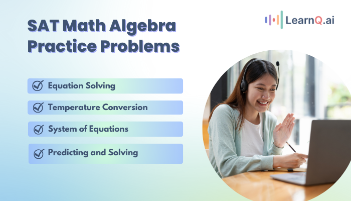 SAT Math Algebra Practice Problems