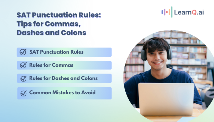 SAT Punctuation Rules: Tips for Commas, Dashes and Colons