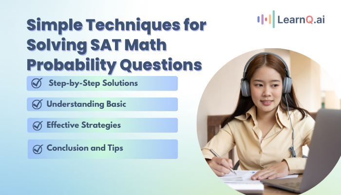 Simple Techniques for Solving SAT Math Probability Questions