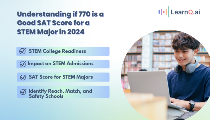 Understanding if 770 is a Good SAT Score for a STEM Major in 2024