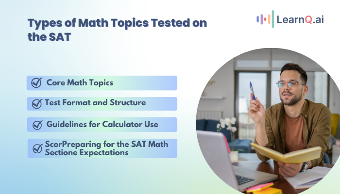 Types of Math Topics Tested on the SAT